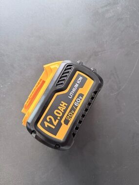 12.0Ah 20V/60V Lithium-Ion Power Tool Battery - Black/Yellow